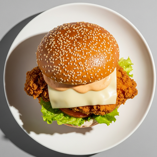 Spicy Fried Chicken Burger 