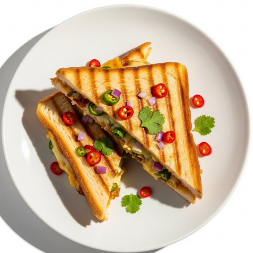 Mango Habanero Chicken Toastie 