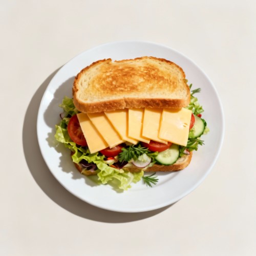 Cheese Salad Sandwich 